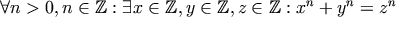 \forall n 